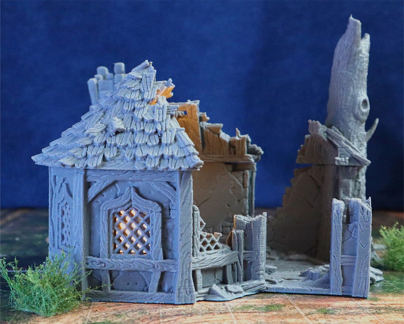 Ruined alchemist house