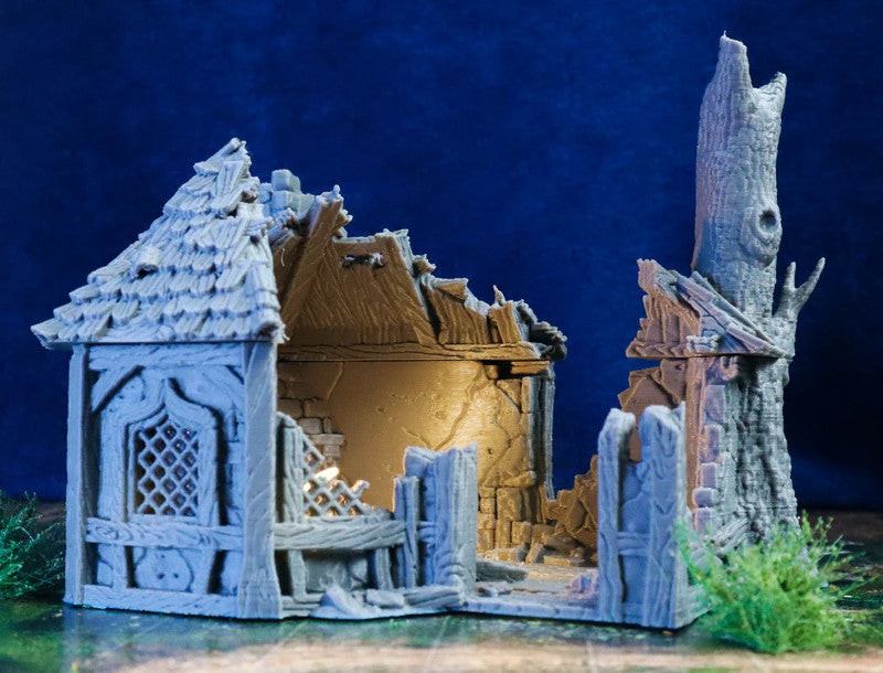 Ruined alchemist house