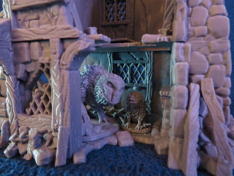 Ruined small house