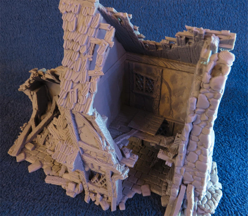Ruined small house