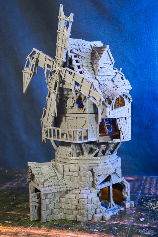 Ruined windmill