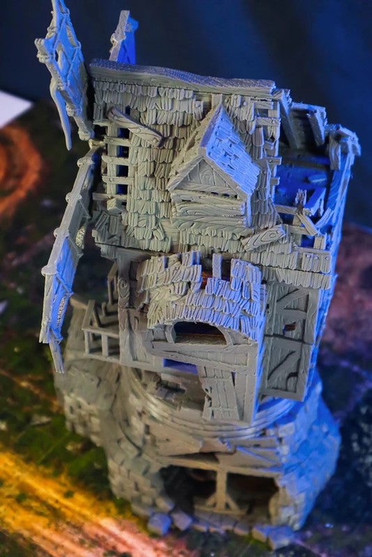 Ruined windmill
