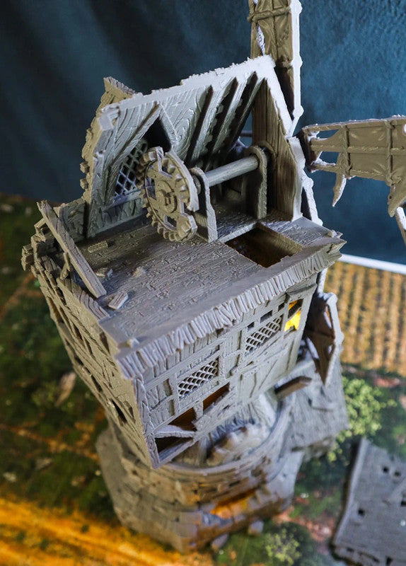 Ruined windmill