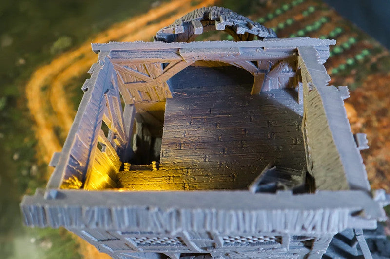 Ruined windmill