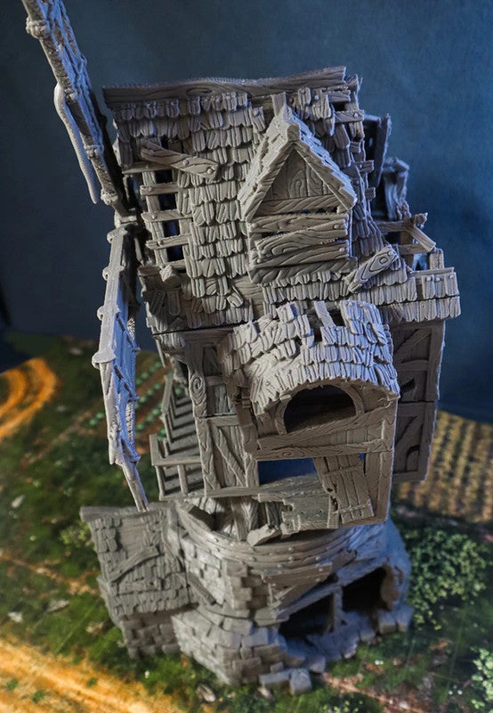 Ruined windmill