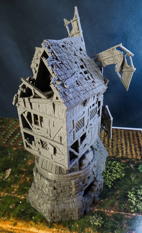 Ruined windmill