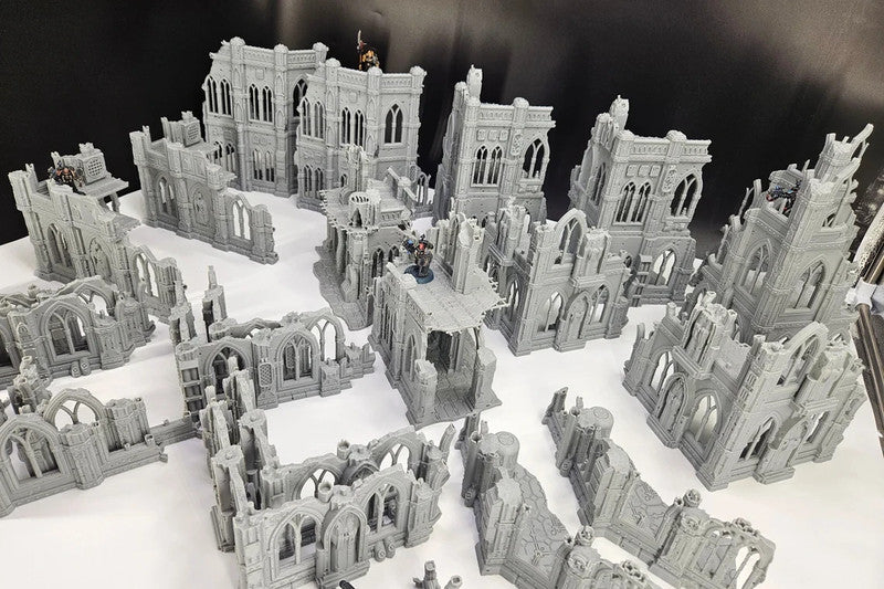 Imperial sector terrain set for Warhammer 40K, Kill Team og mer