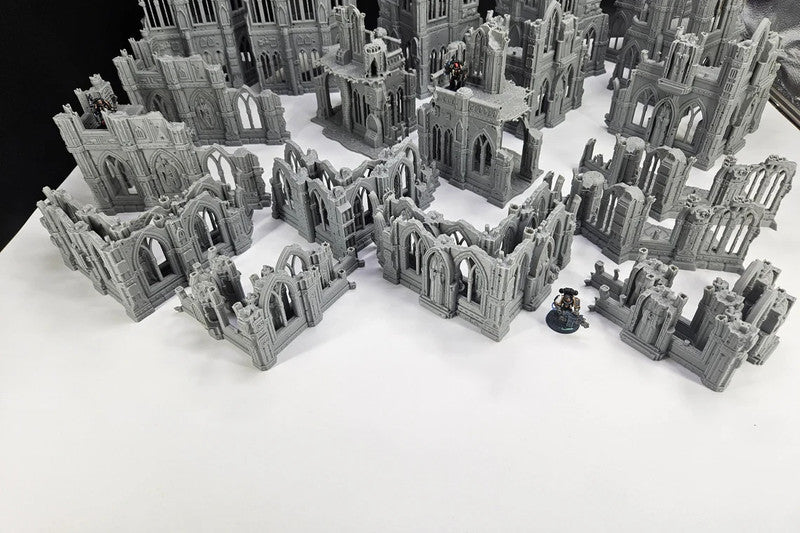 Imperial sector terrain set for Warhammer 40K, Kill Team og mer