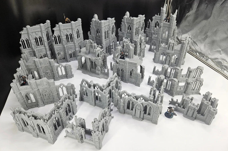 Imperial sector terrain set for Warhammer 40K, Kill Team og mer