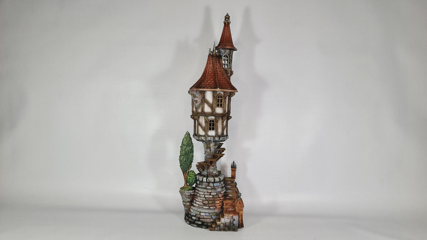 Steeple Manor for Wargaming middelalder-fantasilandsbyterreng