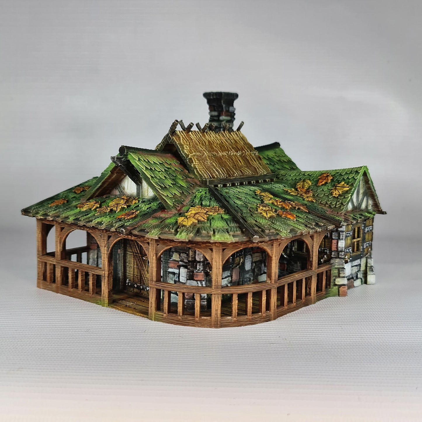 Autumn Fall Tavern for Mordheim, Warcry, Age of Sigmar, Warhammer 40K og mer!