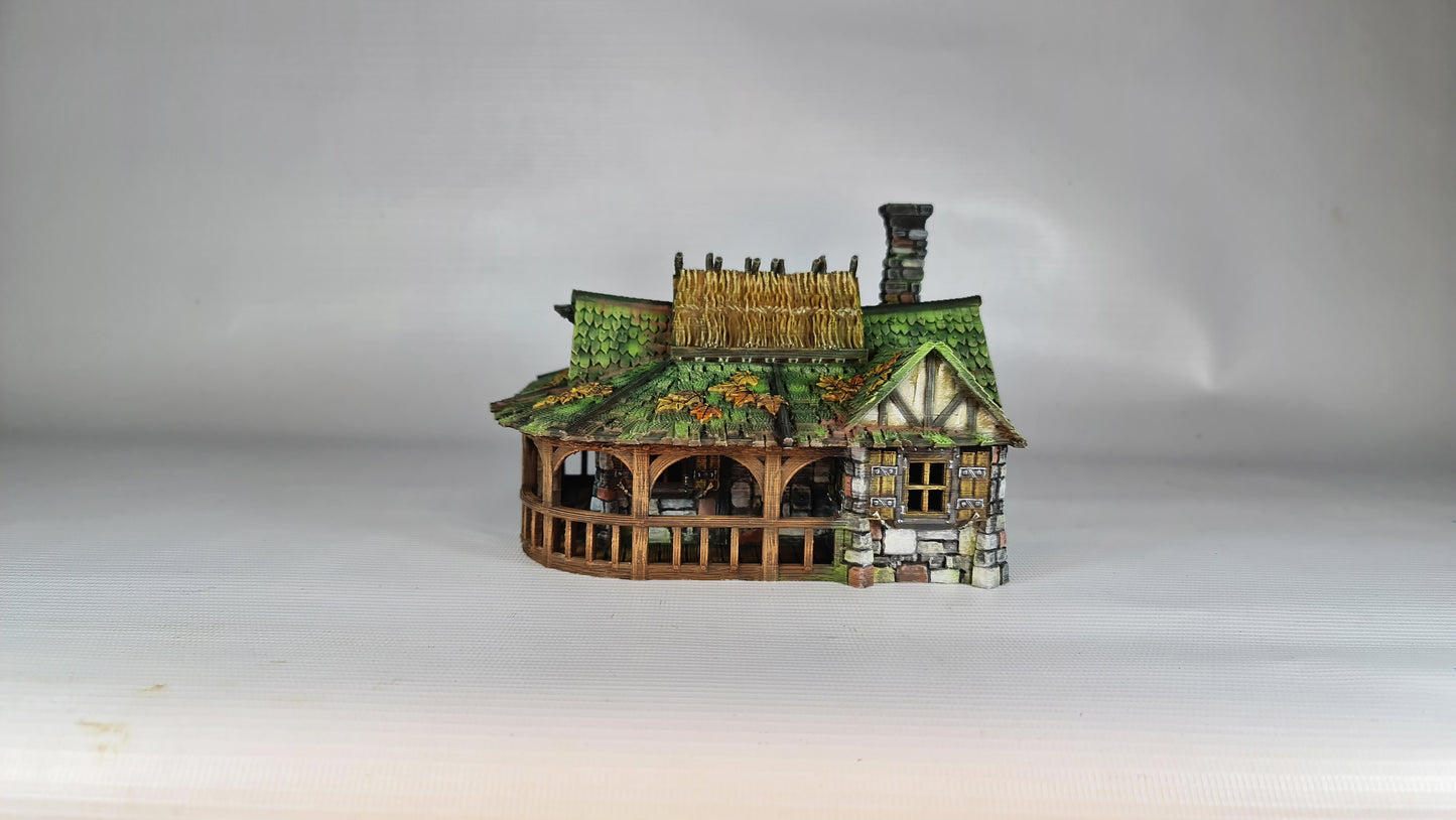 Autumn Fall Tavern for Mordheim, Warcry, Age of Sigmar, Warhammer 40K og mer!