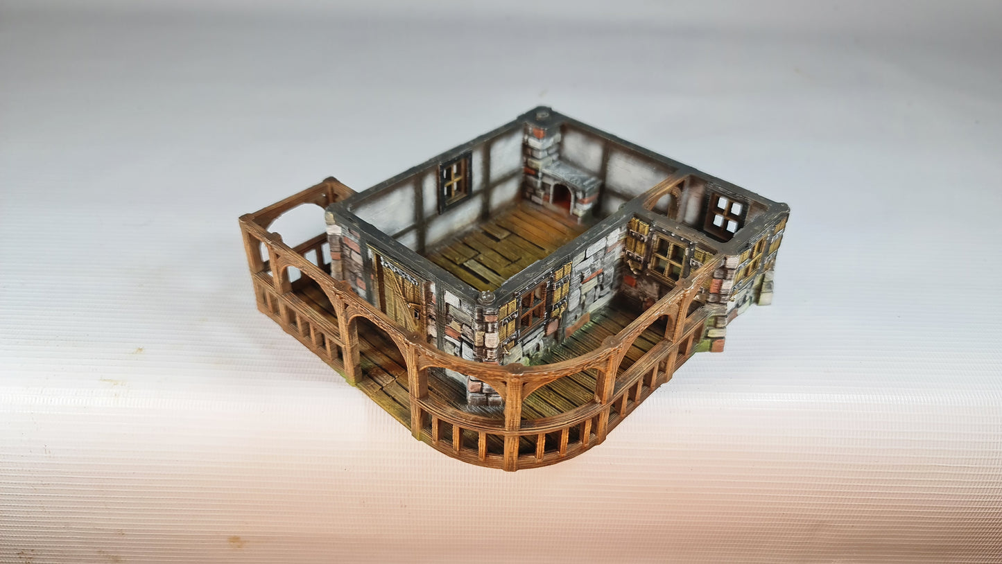 Autumn Fall Tavern for Mordheim, Warcry, Age of Sigmar, Warhammer 40K og mer!