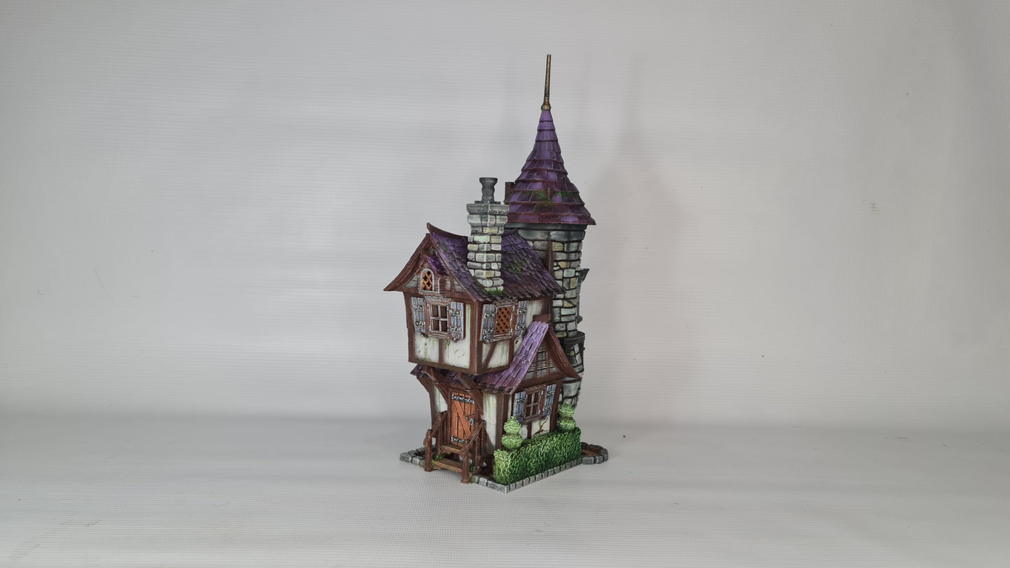 Peppermill Cottage – Detaljert 3D-printet Fantasy Hytte for Tabletop Rollespill