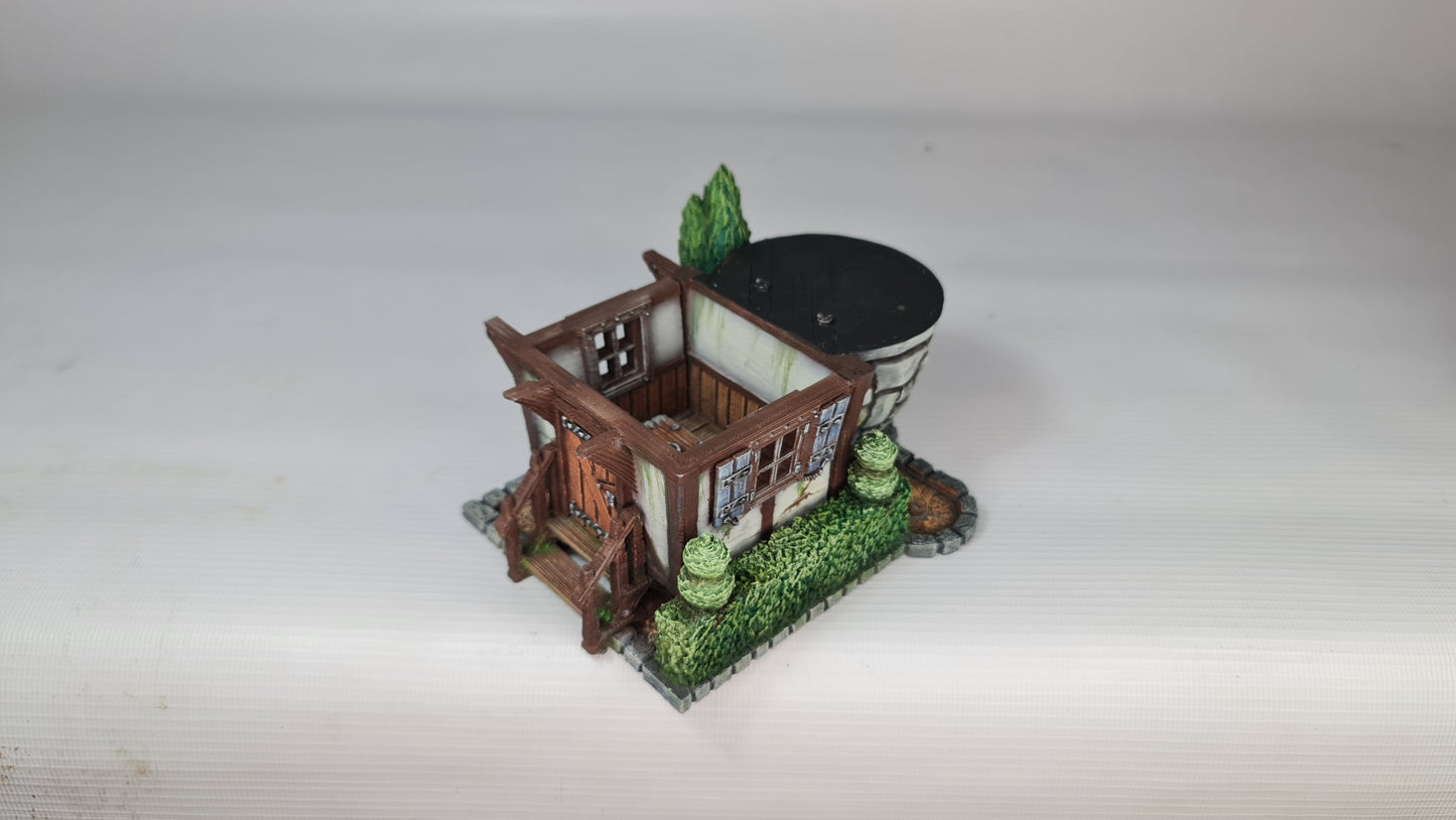 Peppermill Cottage – Detaljert 3D-printet Fantasy Hytte for Tabletop Rollespill