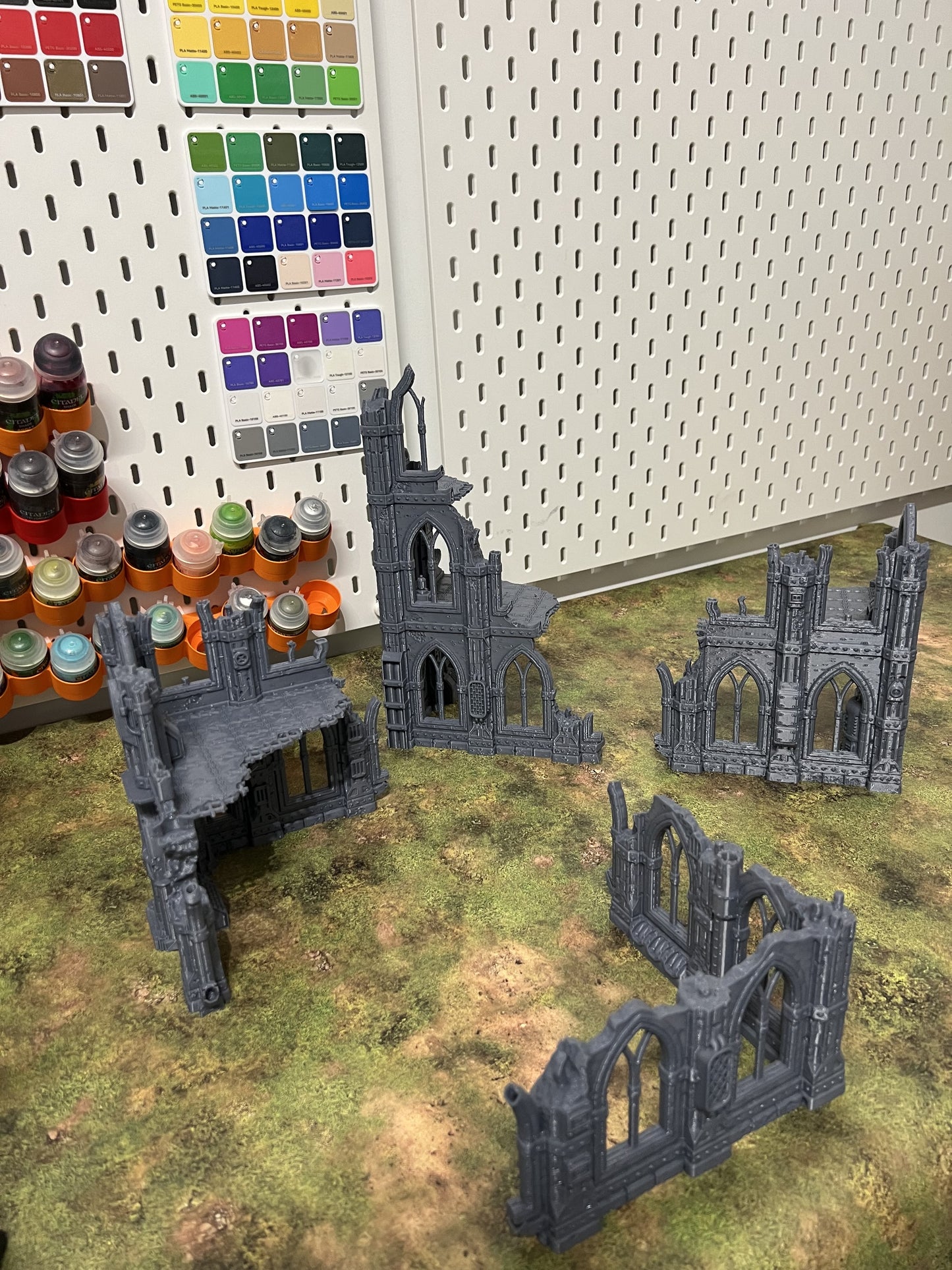 Future city ruins