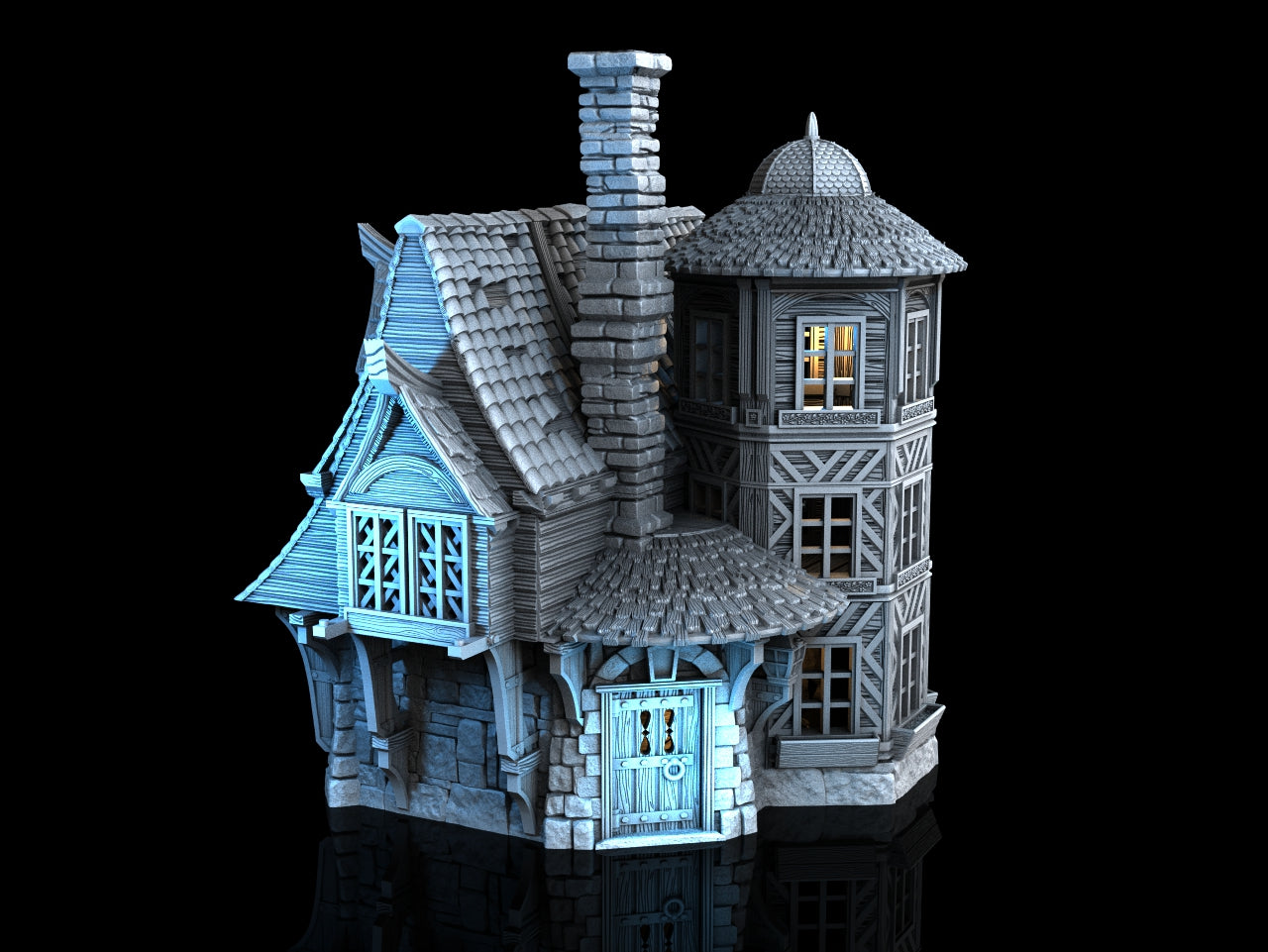 Grimmsdale Manor for Mordheim, Warcry, Age of Sigmar, Warhammer 40K og mer!