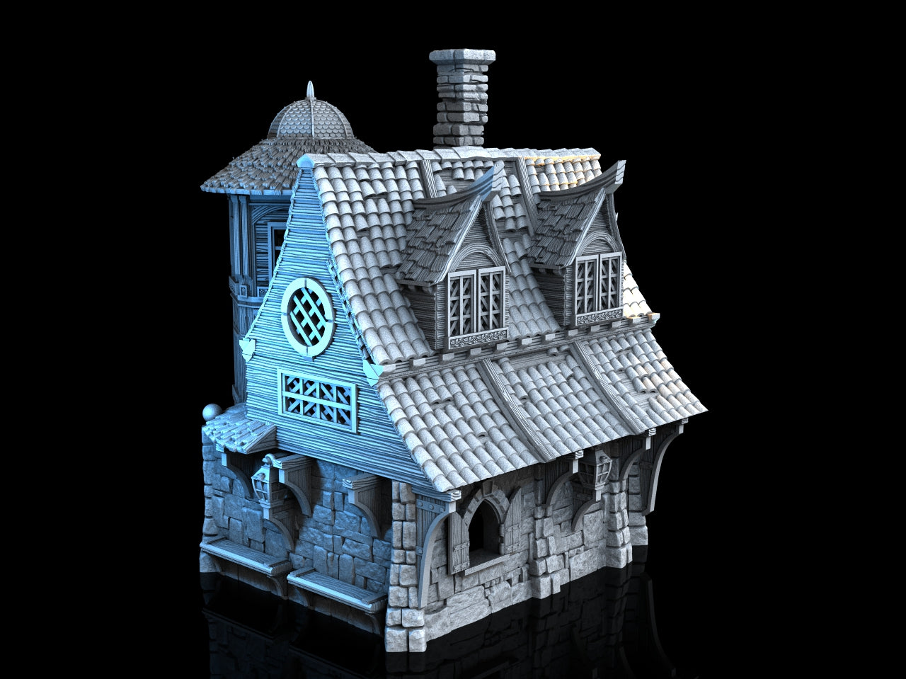 Grimmsdale Manor for Mordheim, Warcry, Age of Sigmar, Warhammer 40K og mer!