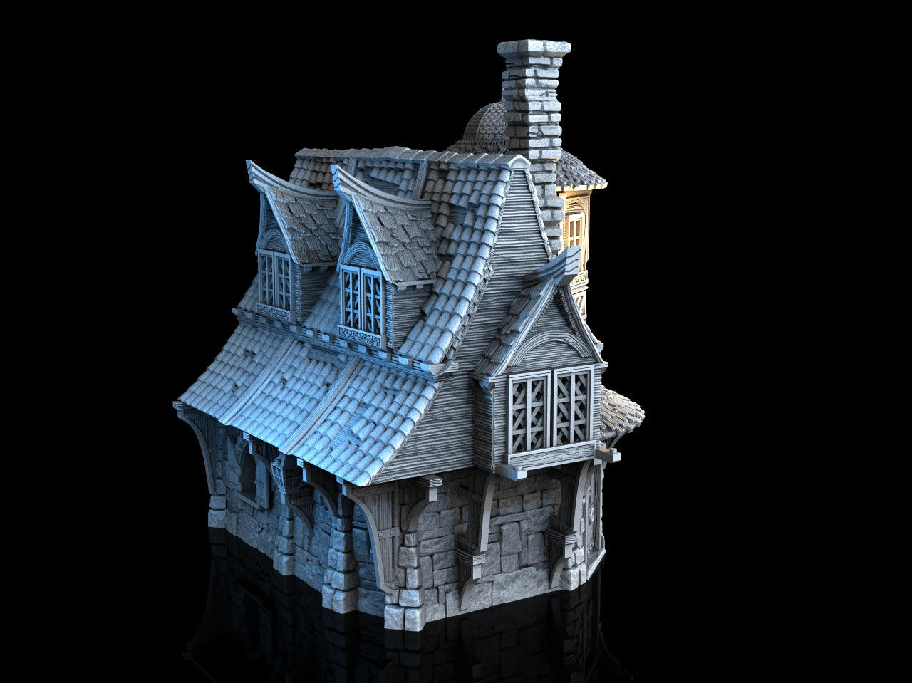 Grimmsdale Manor for Mordheim, Warcry, Age of Sigmar, Warhammer 40K og mer!