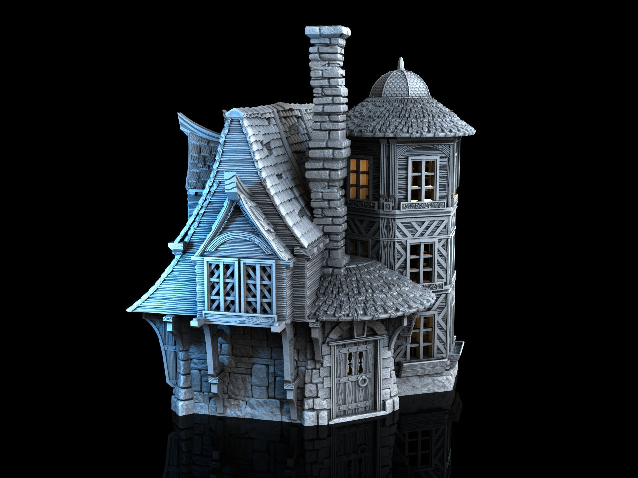 Grimmsdale Manor for Mordheim, Warcry, Age of Sigmar, Warhammer 40K og mer!